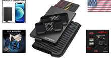 Load image into Gallery viewer, Lightweight Aluminum Card Holder Wallet - Holds 14 Cards, Pop-Up Design