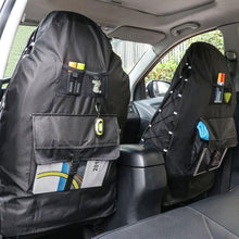 Load image into Gallery viewer, Waterproof Multi-Pocket Universal Car Seat Covers - Pack of 2 for Trucks, SUVs