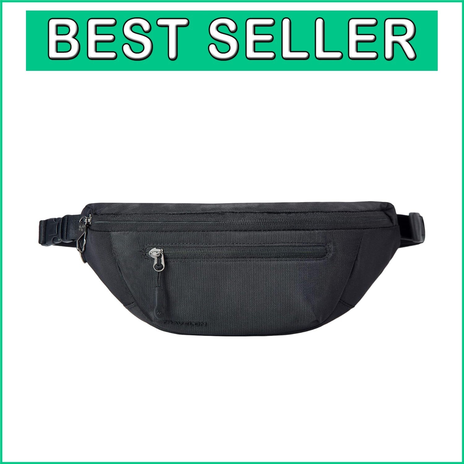 5-Point Anti-Theft Urban Waist Pack with RFID Protection - Stylish Security