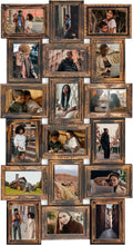 Load image into Gallery viewer, Gallery Wall 18-Picture Frame Set in Gold – Ideal for Living Room &amp; Bedroom