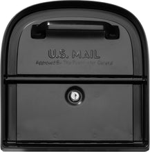 Load image into Gallery viewer, Heavy-Duty Locking Mailbox with Front &amp; Rear Access - USPS Approved - Black