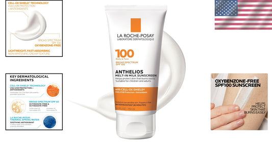Broad Spectrum SPF 100 Sunscreen for Sensitive Skin - Family-Friendly Protection