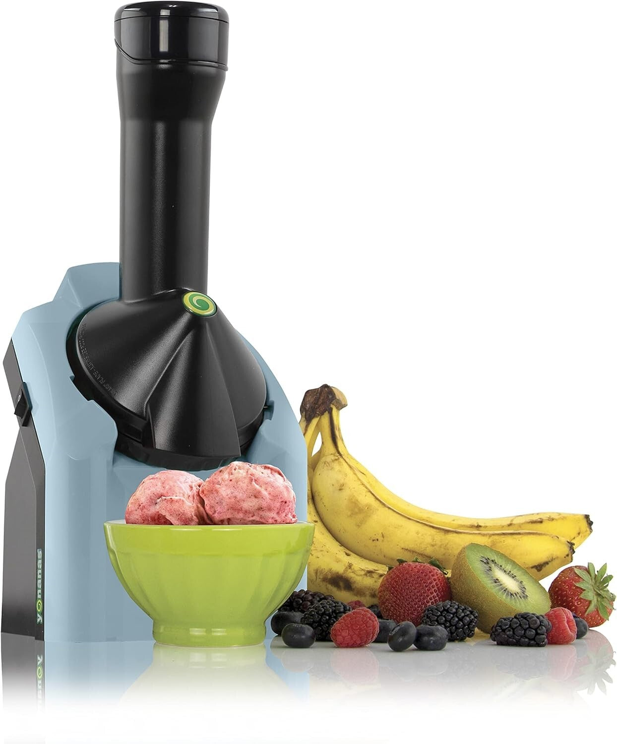 200W Vegan Fruit Soft Serve Maker - Easy Clean, Compact, Includes Recipe Book