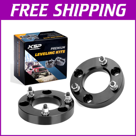 Durable KSP 1.5" Lift Kit with 12.9 Grade Bolts - Perfect for Truck Upgrades
