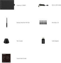 Load image into Gallery viewer, Inspiroy 8192 Pressure Sensitivity Drawing Tablet with 12 Hot Keys, Mac/PC