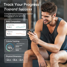 Load image into Gallery viewer, Upgraded Digital Weight Scale with Large LCD Display - Connects to Fitness Apps