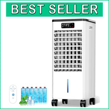 Load image into Gallery viewer, 3-in-1 Portable Swamp Cooler with Remote - 4 Modes &amp; 2-Gal Water Tank