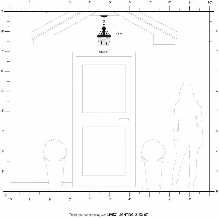 Handcrafted Solid Brass Outdoor Pendant - Traditional Brushed Nickel Design