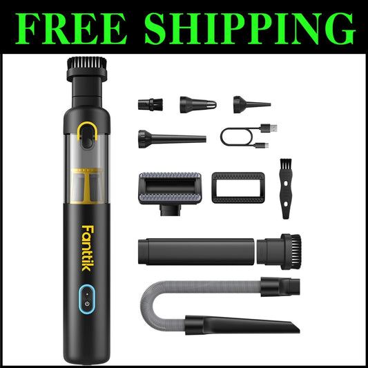 High-Power Cordless Vacuum - 19000Pa Suction for Ultimate Cleanliness Anywhere