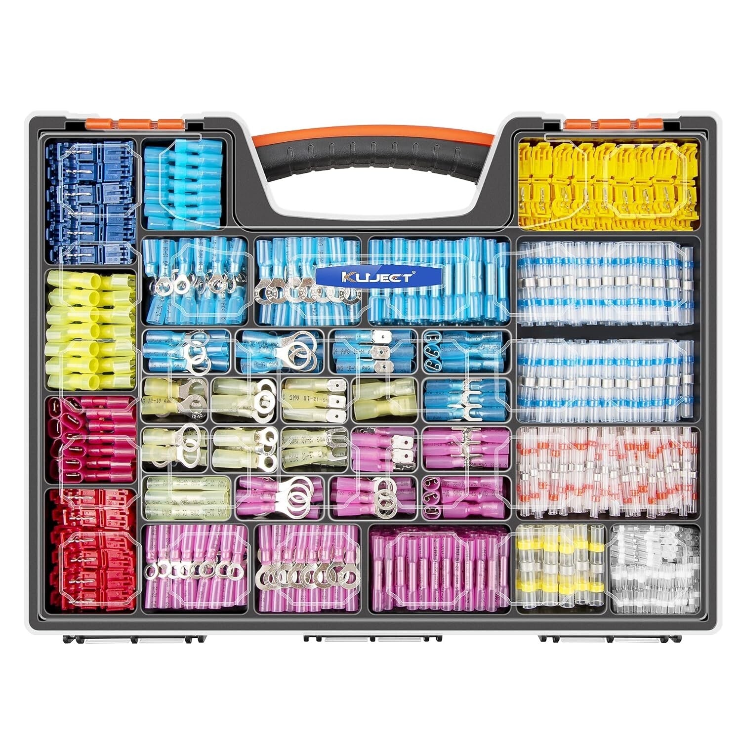 1500PCS Waterproof Heat Shrink Wire Connectors for Marine and Automotive Use