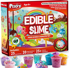 Load image into Gallery viewer, Edible Slime Candy Making Science Kit - 25 Fun Experiments for Kids Aged 8-12