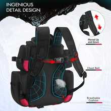 Load image into Gallery viewer, Comfortable Fishing Tackle Backpack with Adjustable Storage &amp; Reflective Strips