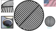 Load image into Gallery viewer, Cast Iron Cooking Grid 18 3/16" - Ideal for Big Green Egg &amp; Char-Griller Grills