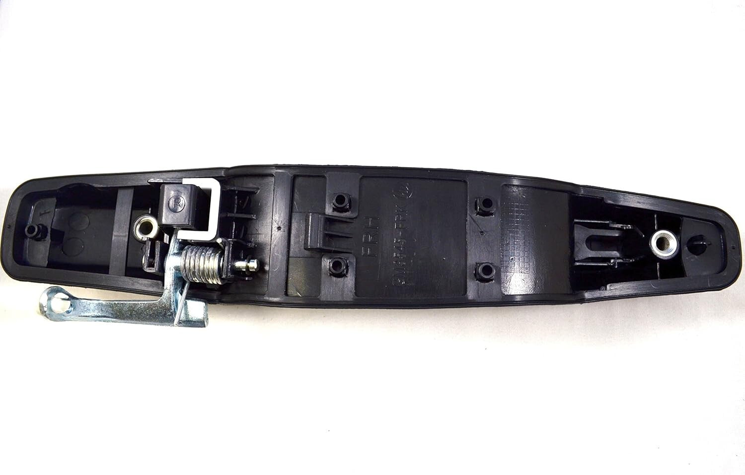 Complete Textured Black Door Handle Set - Front and Rear Left/Right Included