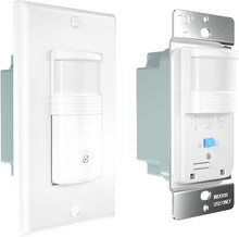 Load image into Gallery viewer, 2 Pack UL Certified Motion Sensor Light Switch - Energy Saving Indoor Solution