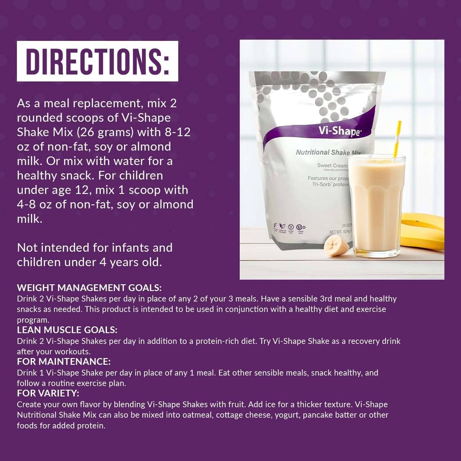 Delicious Banana Bread Electrolyte Shake & Meal Replacement - 24+15 Servings