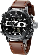 Load image into Gallery viewer, Men's Rugged Tactical Watch - Waterproof Digital, Alarm, and Stopwatch Features