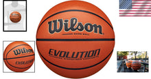 Load image into Gallery viewer, Premium Game-Level Indoor Basketball - Evolution Sizes 5, 6, and 7 Available