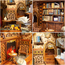 Load image into Gallery viewer, Creative Miniature House Build - Book Nook Bookshelf Decor for A Relaxing Space