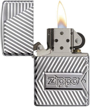 Load image into Gallery viewer, Distinguished Windproof Pocket Lighter - Chrome Finish with Logo Design