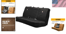 Load image into Gallery viewer, Universal Fit Cordura Bench Seat Cover with Rain Defender for Car Protection