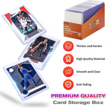 Load image into Gallery viewer, 2000 Standard Card Sleeves Set: Clear Hard &amp; Soft Protectors for Card Collectors