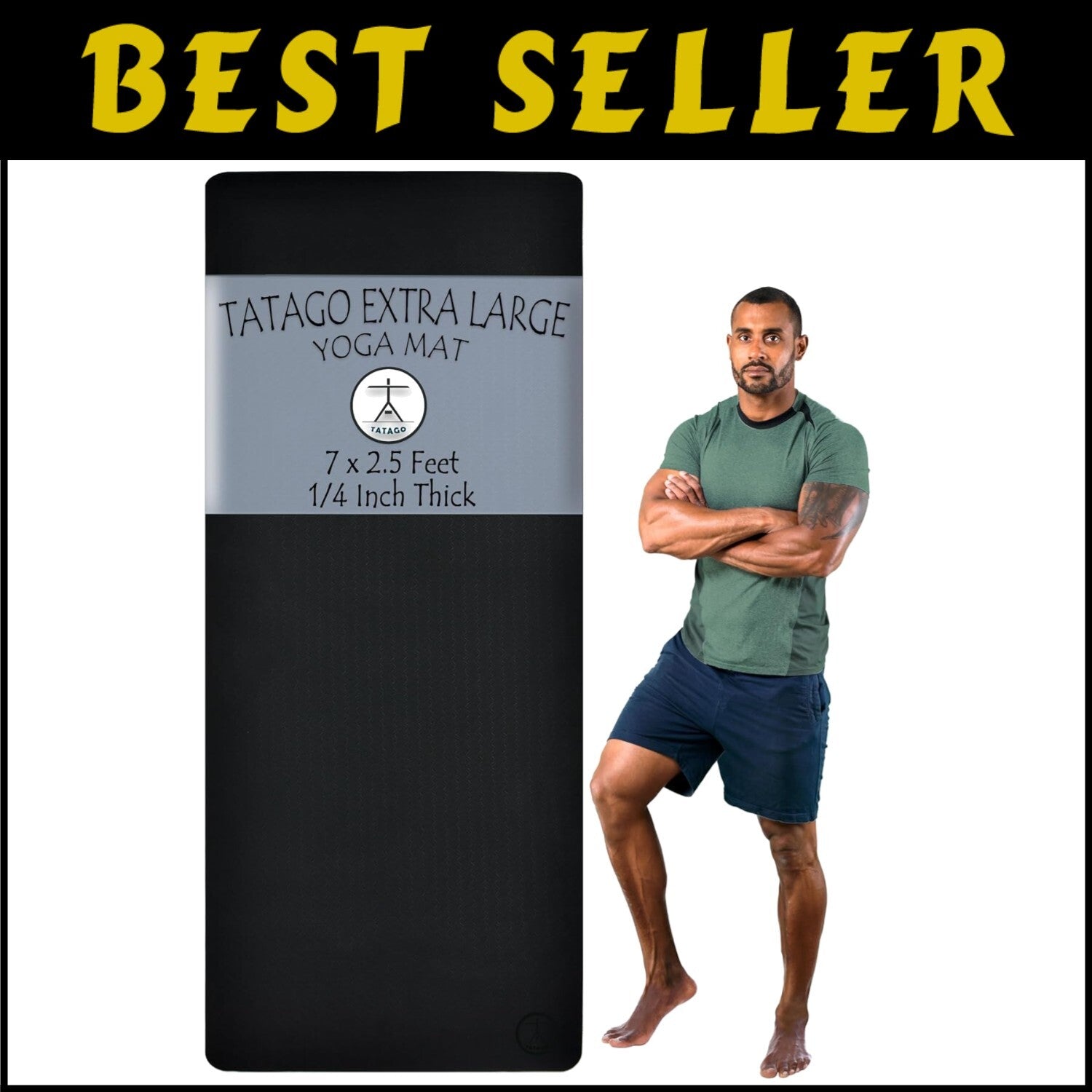 10mm Extra Thick XL Yoga Mat - Ultimate Comfort for Unrestricted Practice