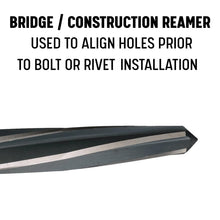 Load image into Gallery viewer, Precision 13/16" Hex Shank Bridge Reamer for High-Speed Construction Tasks