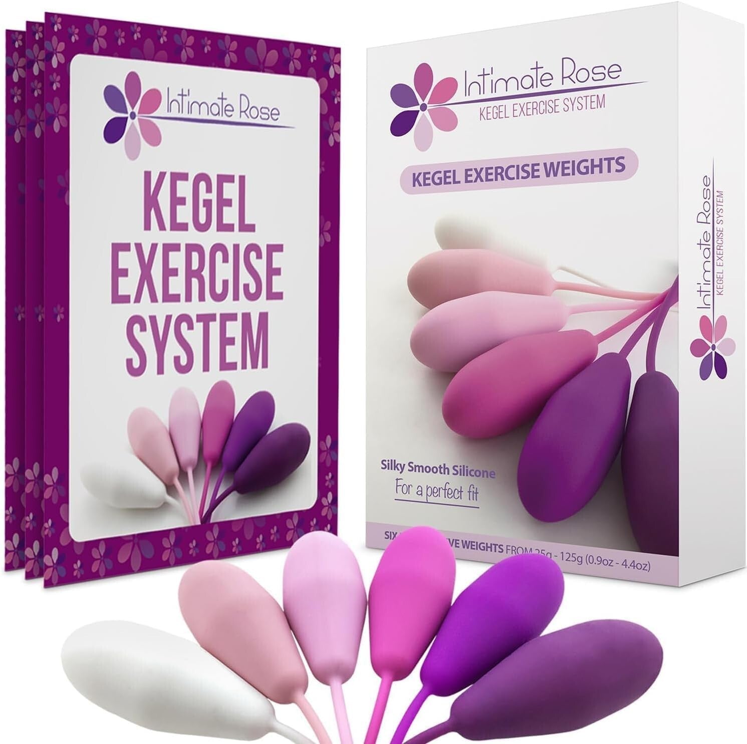 Doctor-Recommended Kegel Weights Training Kit - Pelvic Floor Solution for Women