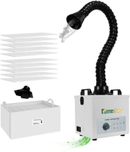 Load image into Gallery viewer, Professional Grade 100W Solder Fume Extractor - Powerful Smoke Absorption