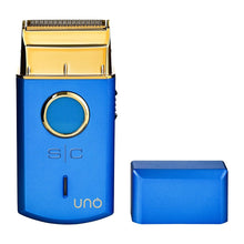 Load image into Gallery viewer, Portable Gold Titanium Foil Shaver - Lightweight Grooming Tool for Travel