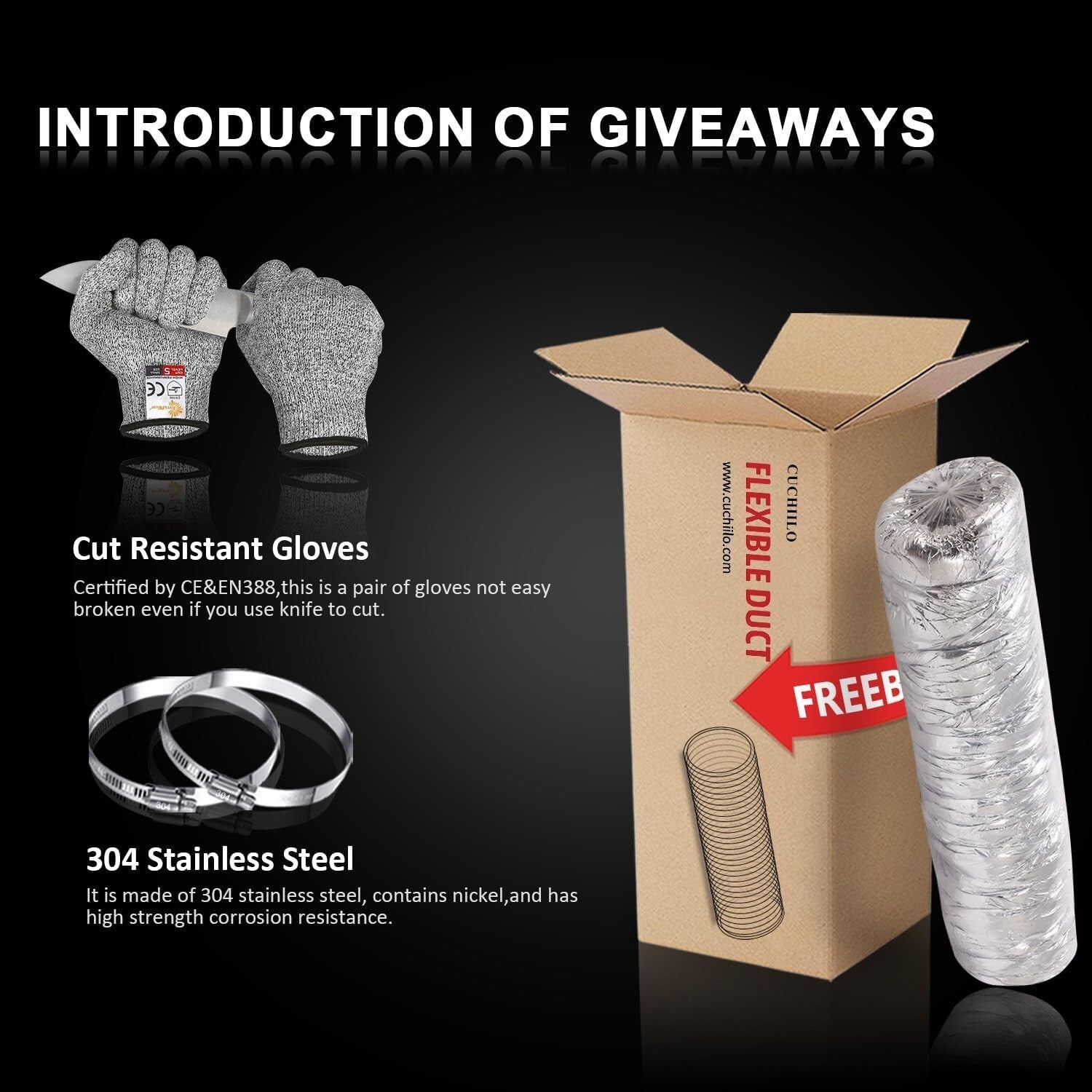 Durable 4 Inch Insulated Flexible Duct - Ideal for HVAC and Ventilation