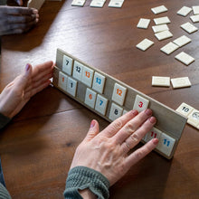 Load image into Gallery viewer, All-Wood Rummikub Vintage Game Set with Built-in Trays - Timeless Family Fun