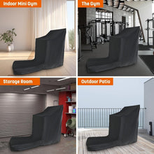 Load image into Gallery viewer, Waterproof Dustproof Zippered Folding Cover for Treadmill - Black, 57"L x 25"W