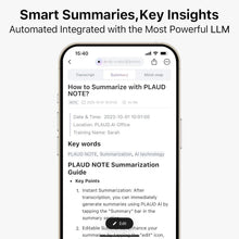 Load image into Gallery viewer, Compact AI Voice Recorder with Advanced Transcription - Supports 112 Languages