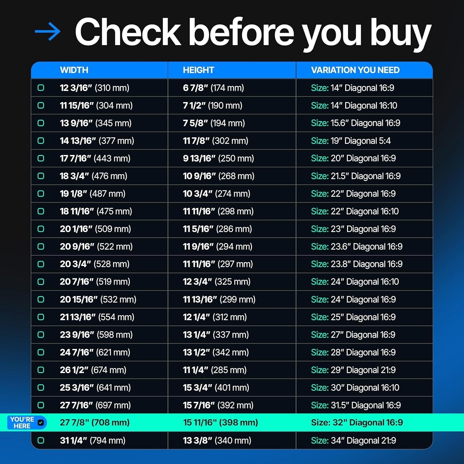 Curved Touchscreen Compatible Privacy Shield - 32" Laptop and Monitor Protection