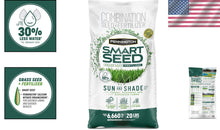 Load image into Gallery viewer, Premium Sun &amp; Shade Grass Mix 20 lb - Covers 6,660 sq. ft. Effortlessly