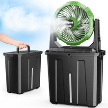 Load image into Gallery viewer, Compact 9L Mist Fan with 3 Wind Speeds - Ideal for Outdoor Leisure &amp; Recreation