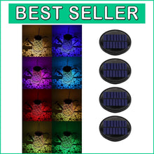 Load image into Gallery viewer, Upgraded 3.66 in Solar Lantern Lids – Waterproof &amp; Auto-Sensing Design