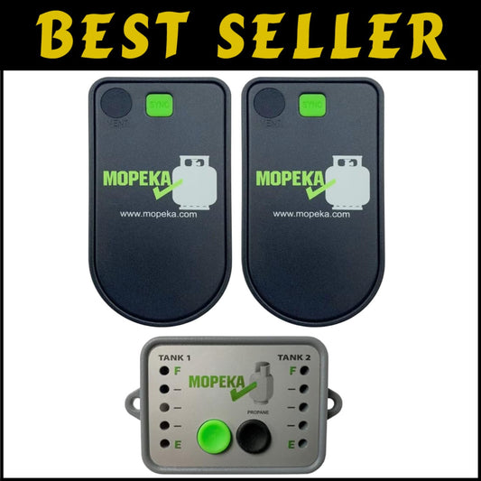 Automatic LP Tank Monitor Kit with Bluetooth Connectivity for Universal Fit