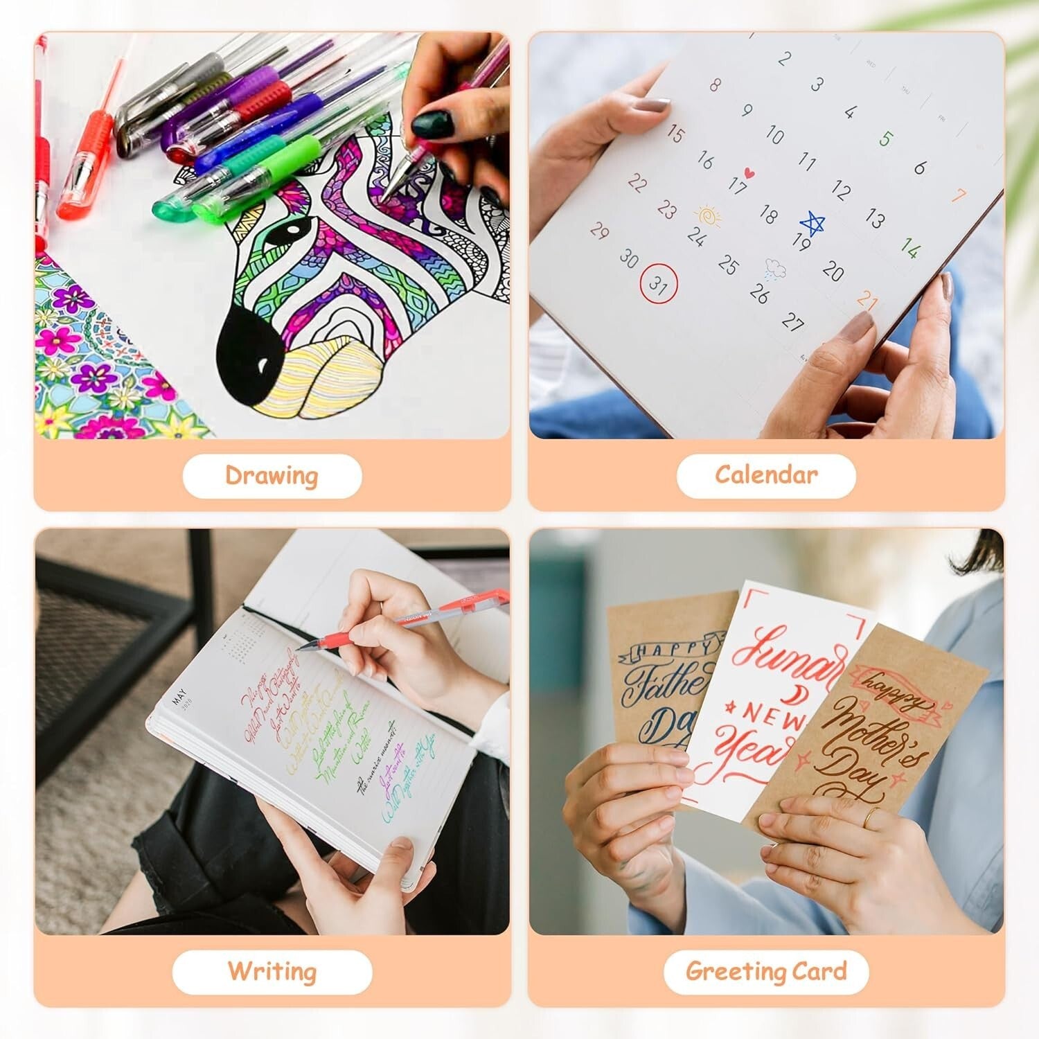 Deluxe 320-Pen Set: 160 Colors for Drawing & Doodling with Metallic and Glitter