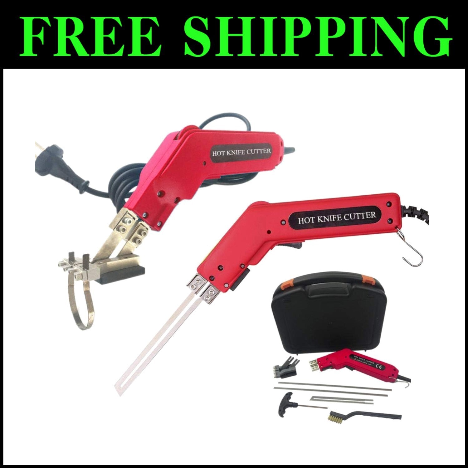 Versatile Electric Hot Knife Kit: 200W Foam Cutter with Adjustable Temperature