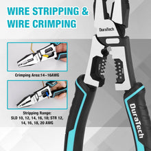 Load image into Gallery viewer, Ergonomic 3-Piece Pliers Set: 8.5" Lineman, Long Nose, and Diagonal Cutters