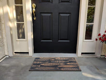 Load image into Gallery viewer, Elegant Nautical Fish Doormat - Low Maintenance Indoor/Outdoor 18"x30" Mat