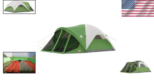 Easy-Setup 6-Person Tent with Bug-Free Screened Porch & WeatherTech Features