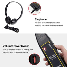 Load image into Gallery viewer, Ultrasonic Automotive Noise Finder Stethoscope with LED Signal Indicator - Black