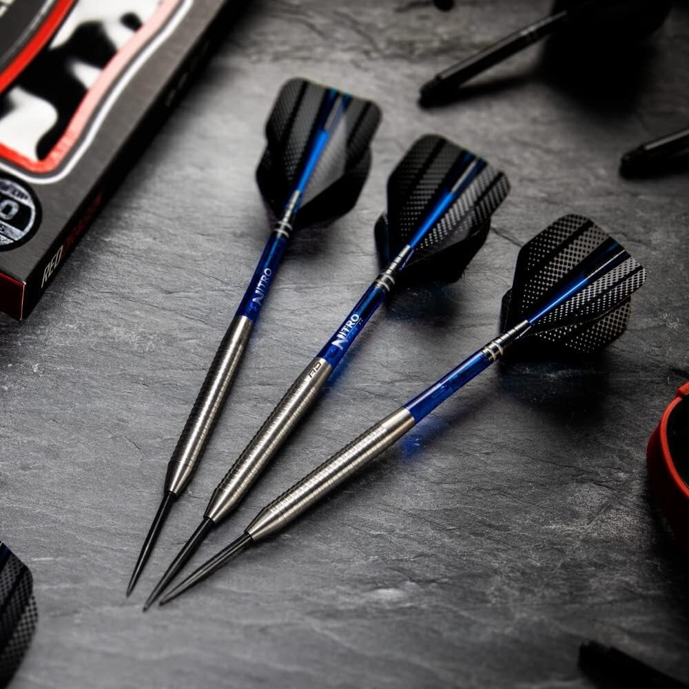 85% Tungsten Darts with Flights & Shafts – Superior Grip for Ultimate Precision