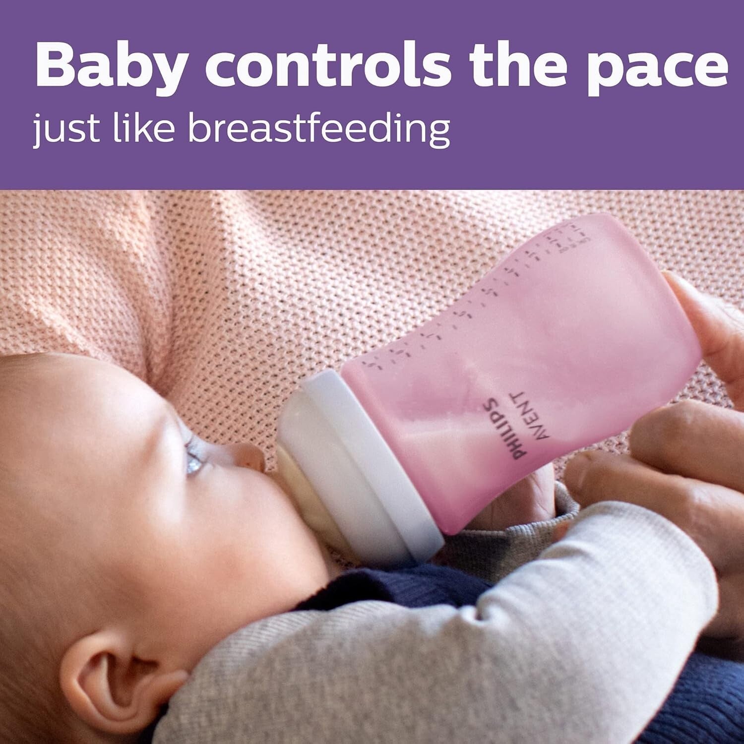 Complete Pink Baby Gift Set - Philips Natural Bottles with Flow 2 & 3 Nipples