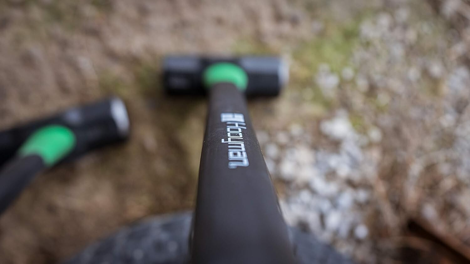 Durable 10lb Sledge Hammer with No-Slip Grip & Fiberglass Handle for Tough Tasks