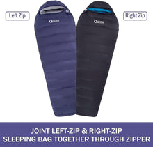 Load image into Gallery viewer, Ultralight Down Sleeping Bag for Adults - Ideal for Cold Weather Adventures
